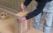 目立て・上塗り