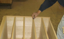 ロウ引き・仕上げ